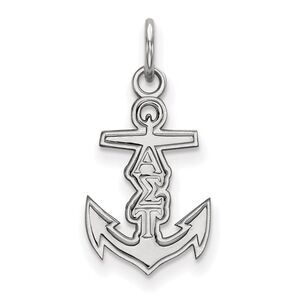 Sterling Silver Alpha Sigma Tau XS (Tiny) Charm or Pendant